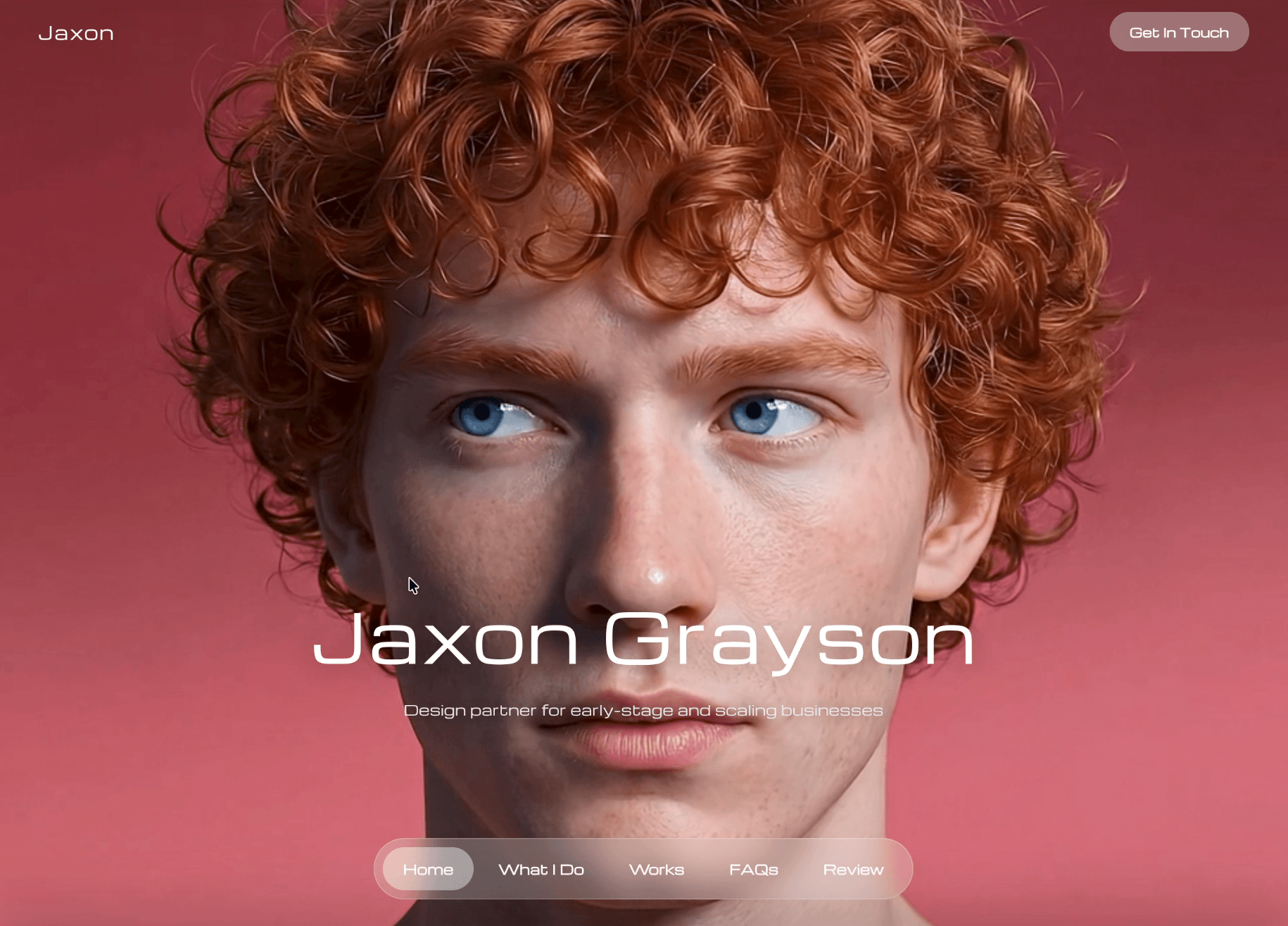 Jaxon Landing page